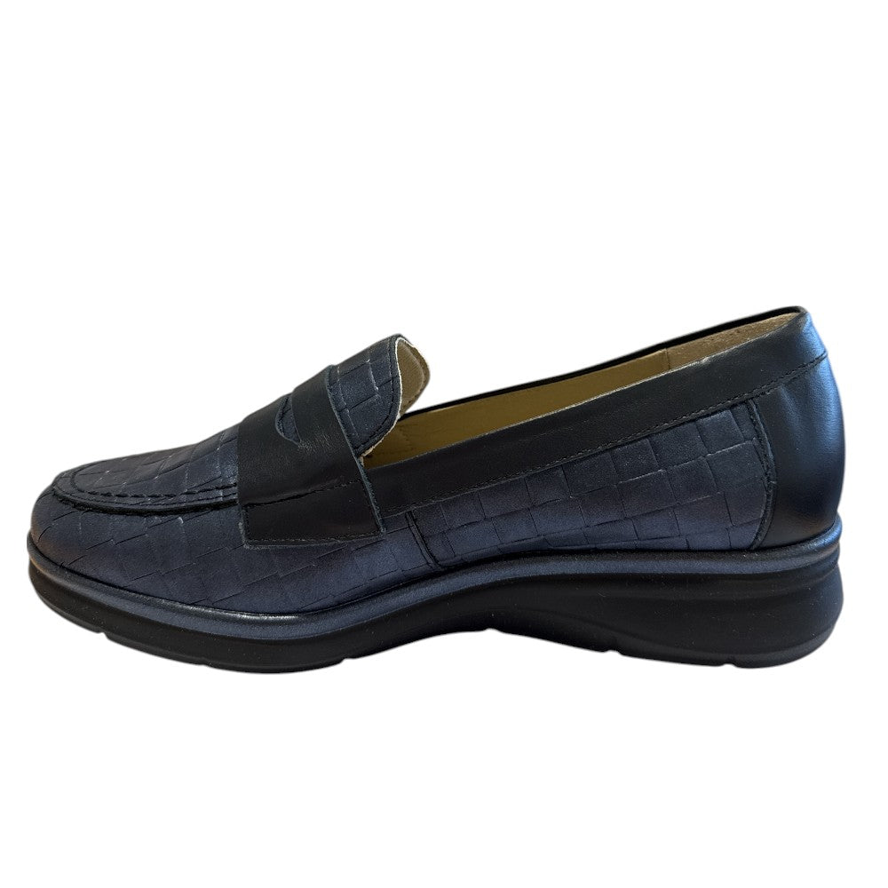 Pitillos 11.020 Navy Leather Loafers