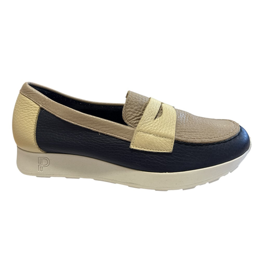 Pitillos 11.100 Navy Leather Loafers