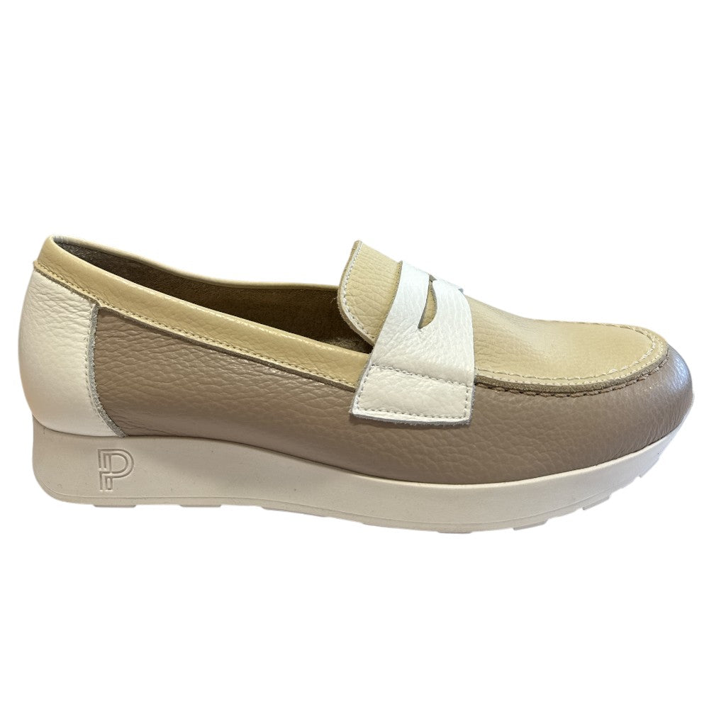 Pitillos 11.100 Taupe Leather Loafers