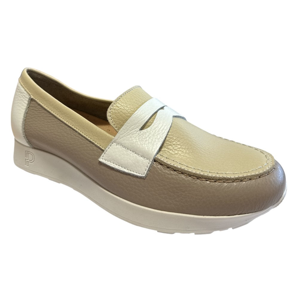 Pitillos 11.100 Taupe Leather Loafers