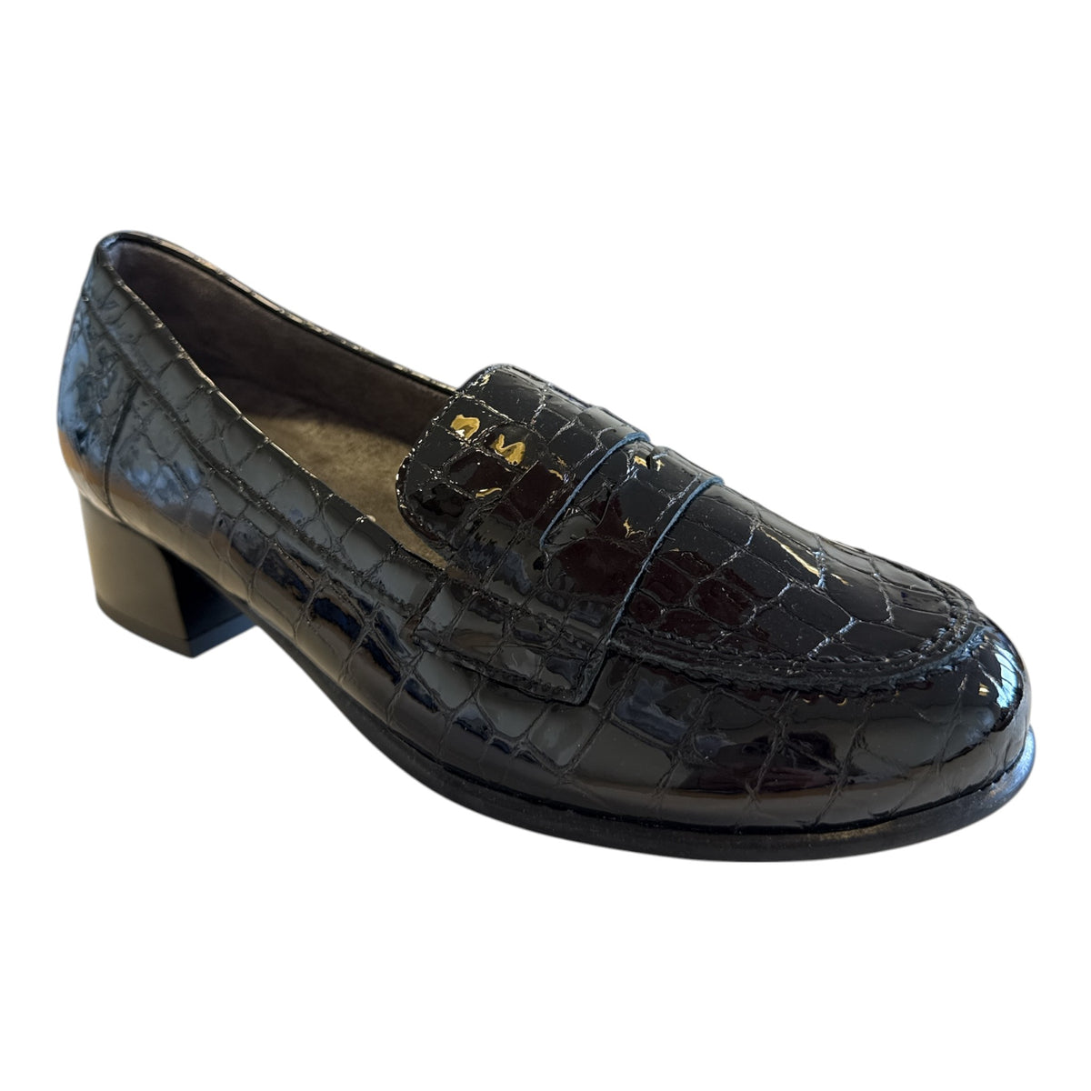 Pitillos Black Patent Loafers 11.634