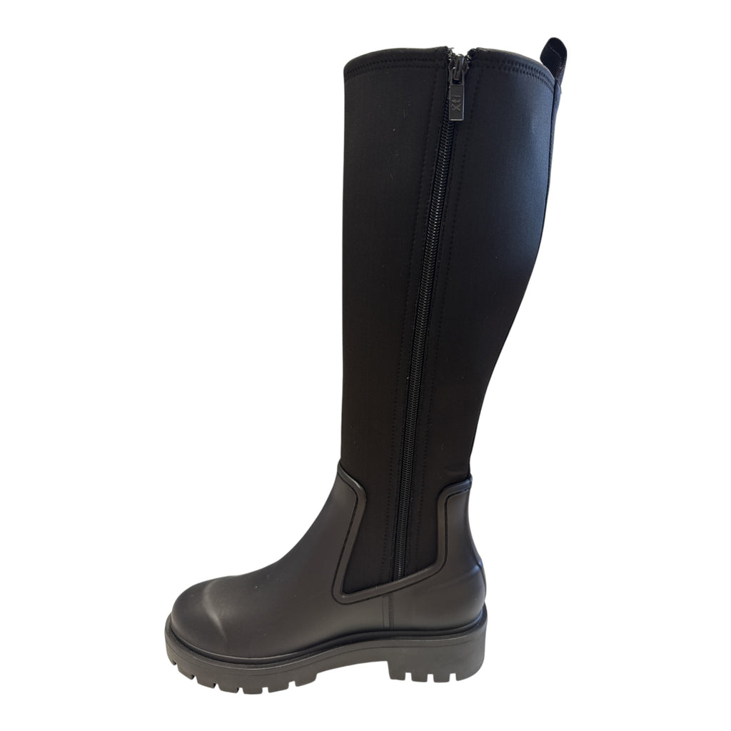 Xti Black Knee-High Rain Boots 146003