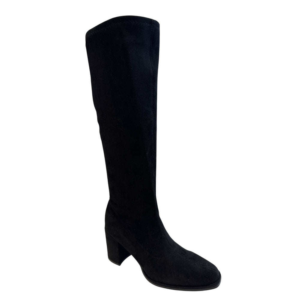 Xti Black Knee-High Sock Boots 146078