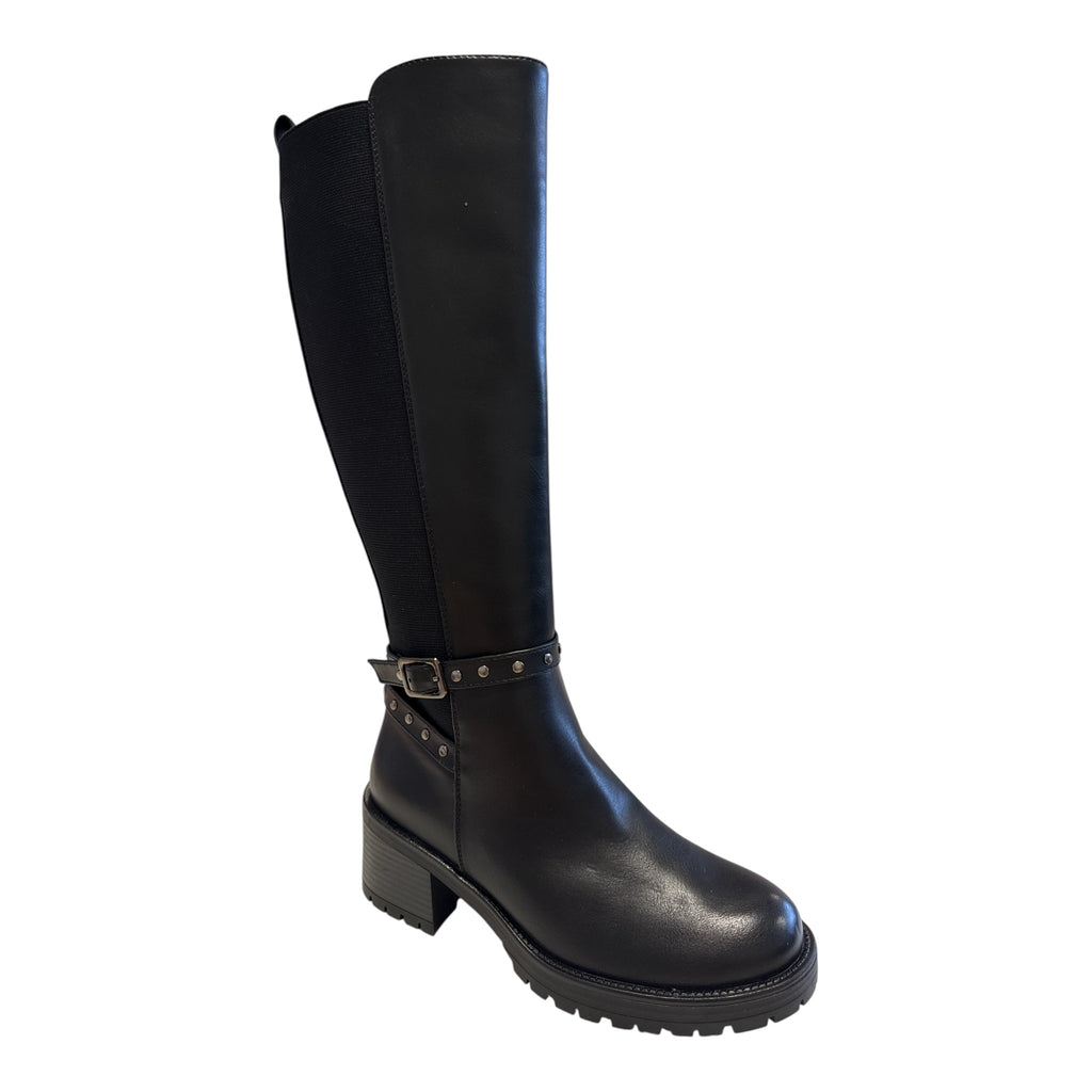 Xti Black Knee-High Boots 146081