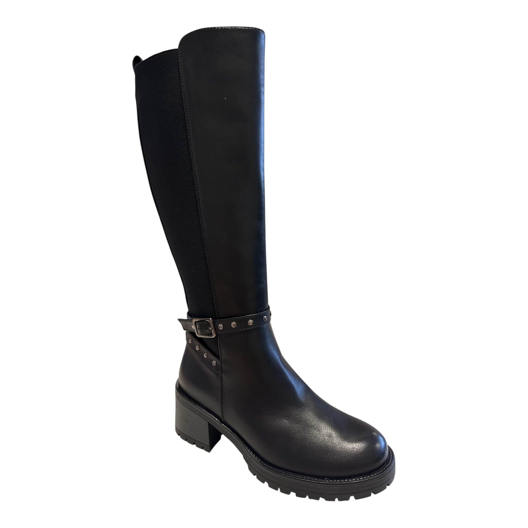 Xti Black Knee-High Boots 146081