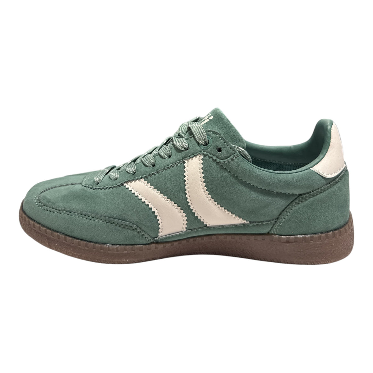Xti Green Retro Trainers 146125