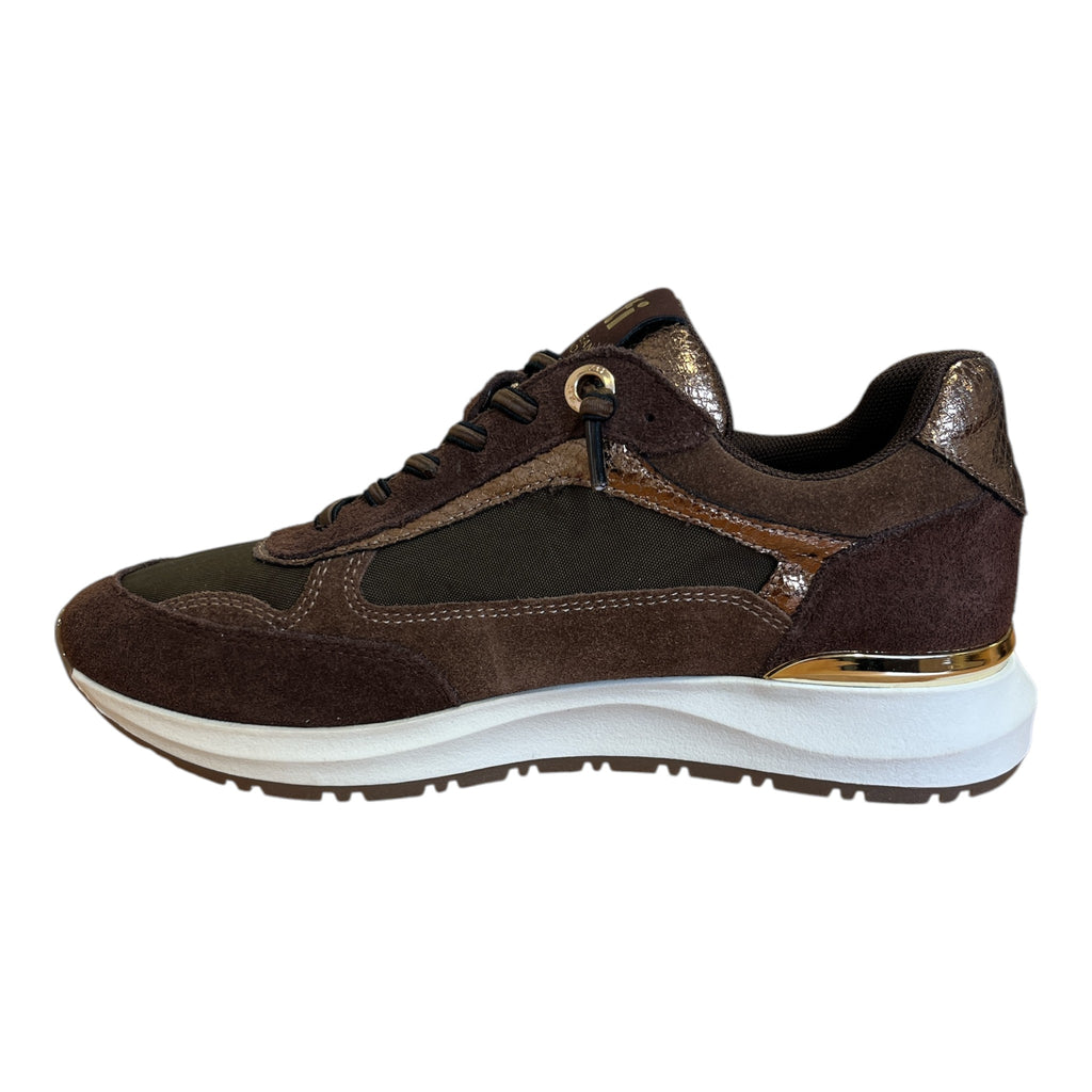 Xti Brown Slip-On Trainers 146138