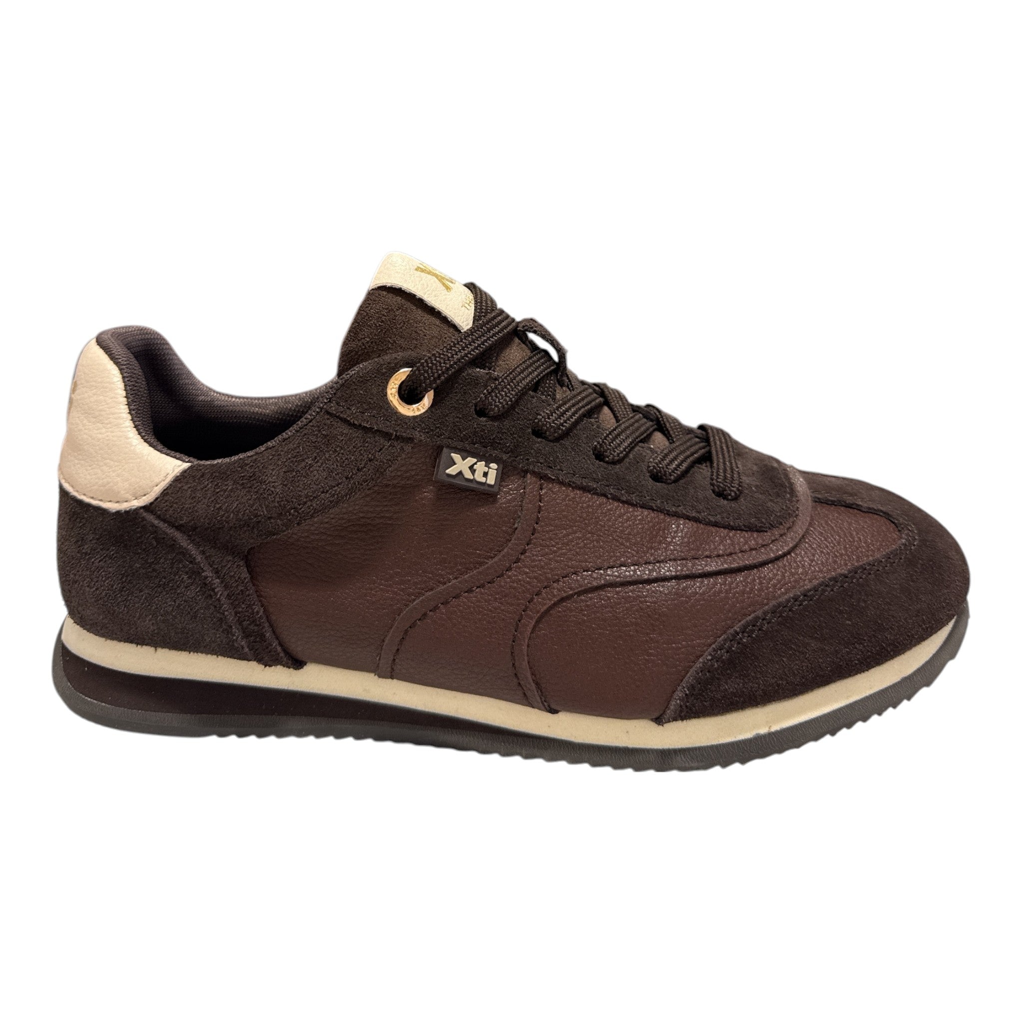 Xti Brown Trainers 146150