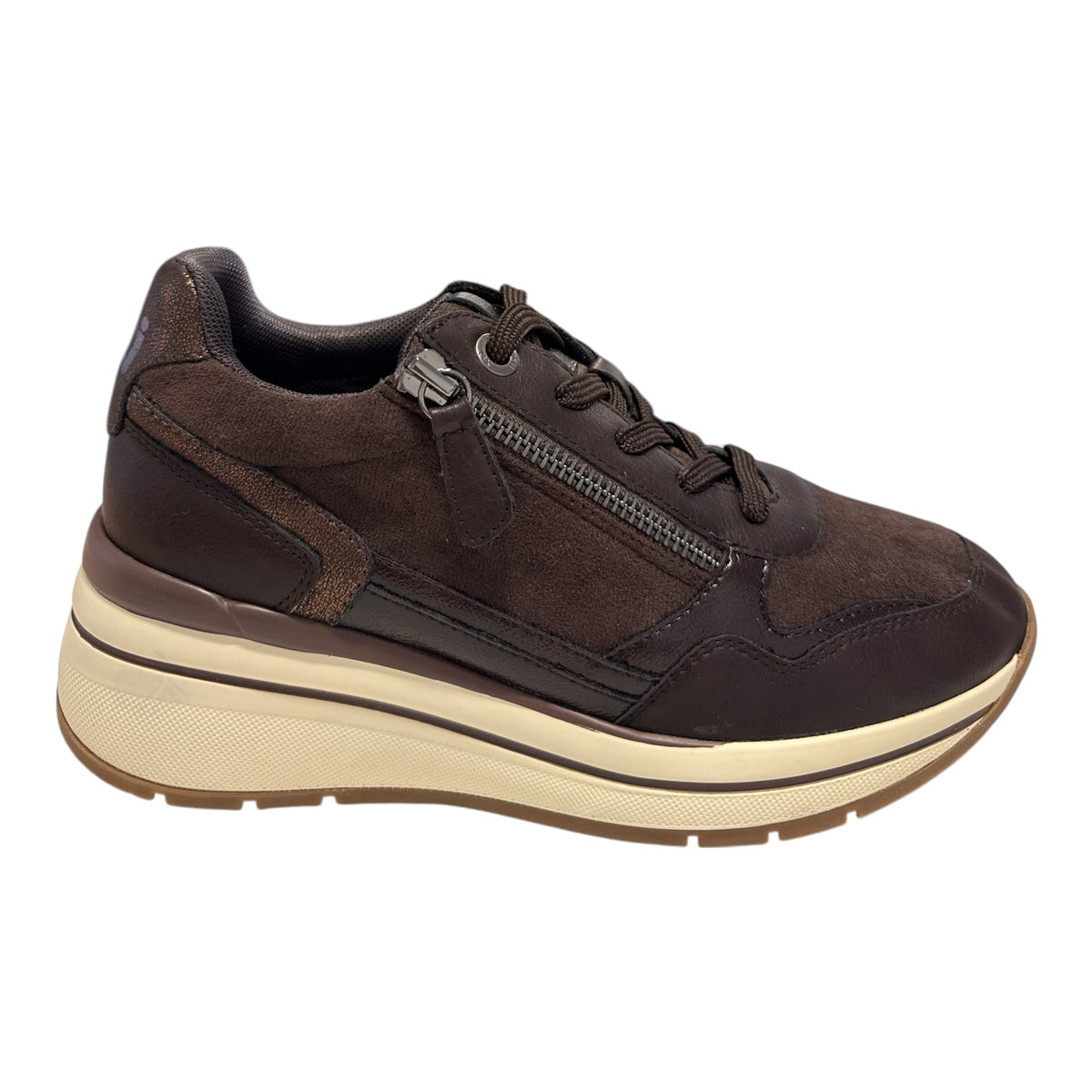 Xti Brown Trainers 146169
