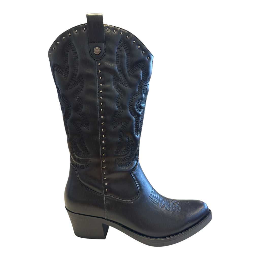 Xti Black Cowboy  Boots 146191