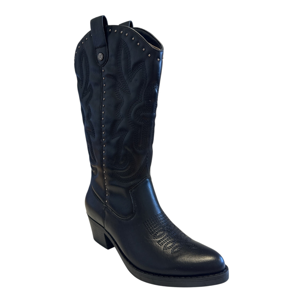 Xti Black Cowboy  Boots 146191