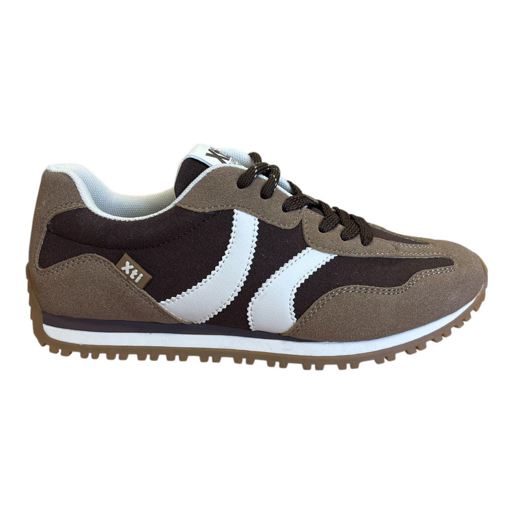 Xti Taupe Trainers 146277