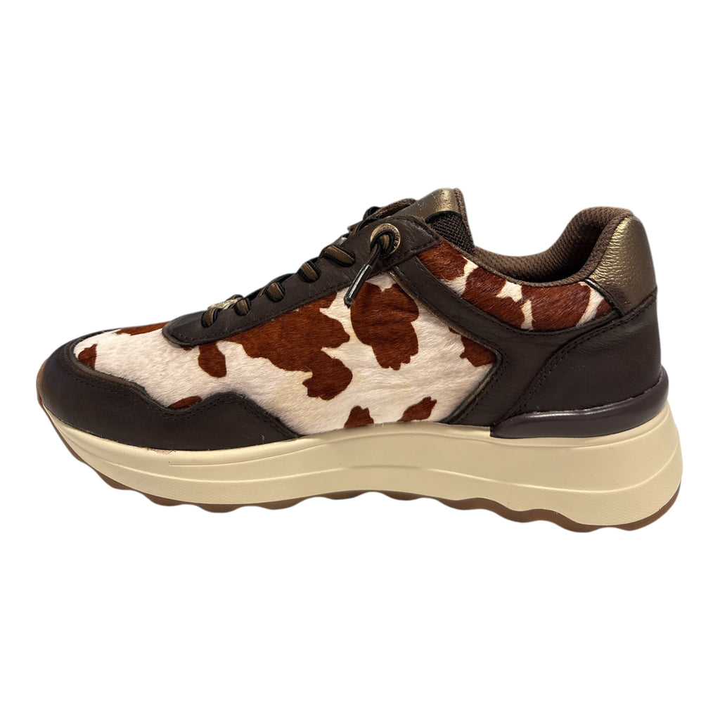 Carmela Cowprint Trainers 164360