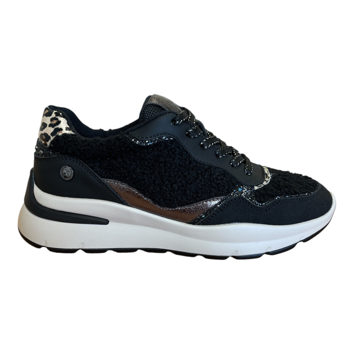 Xti Black Trainers 146481