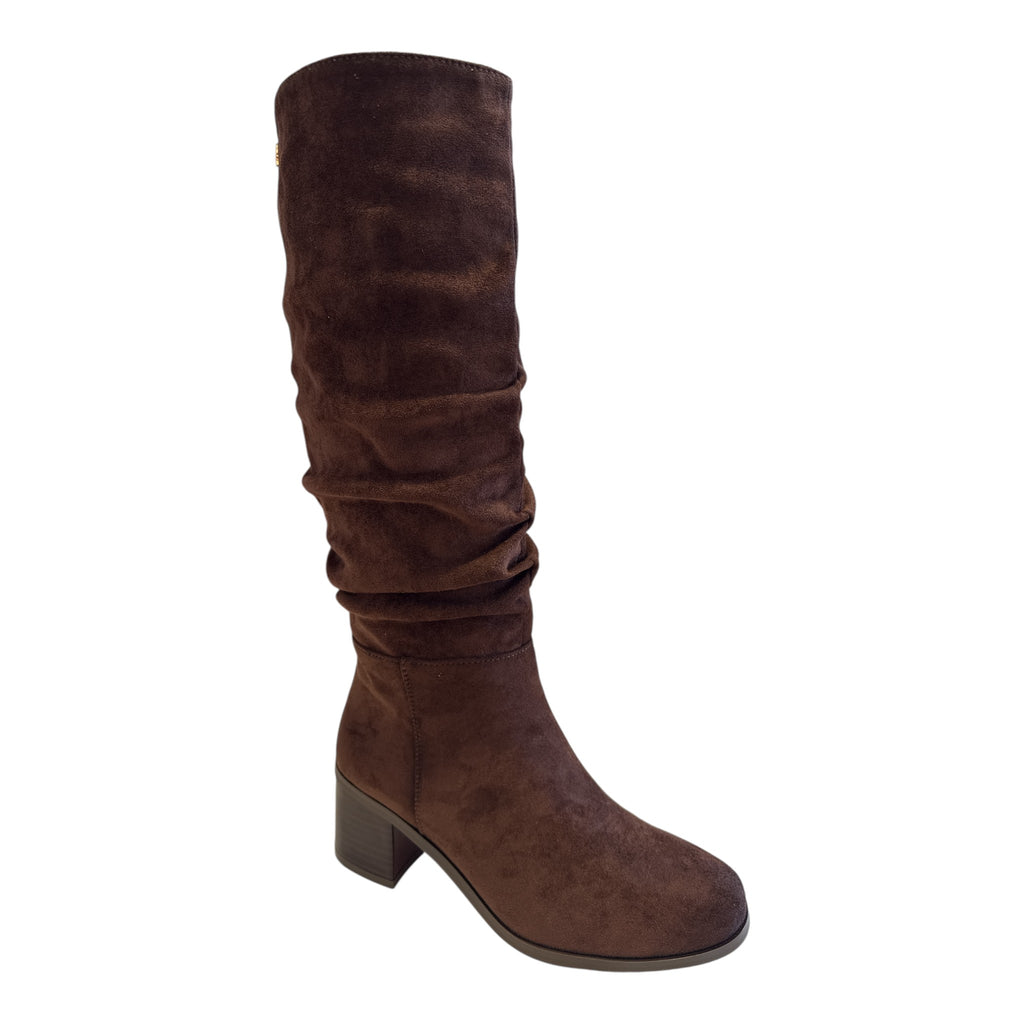 Xti Brown Knee-High Boots 146530