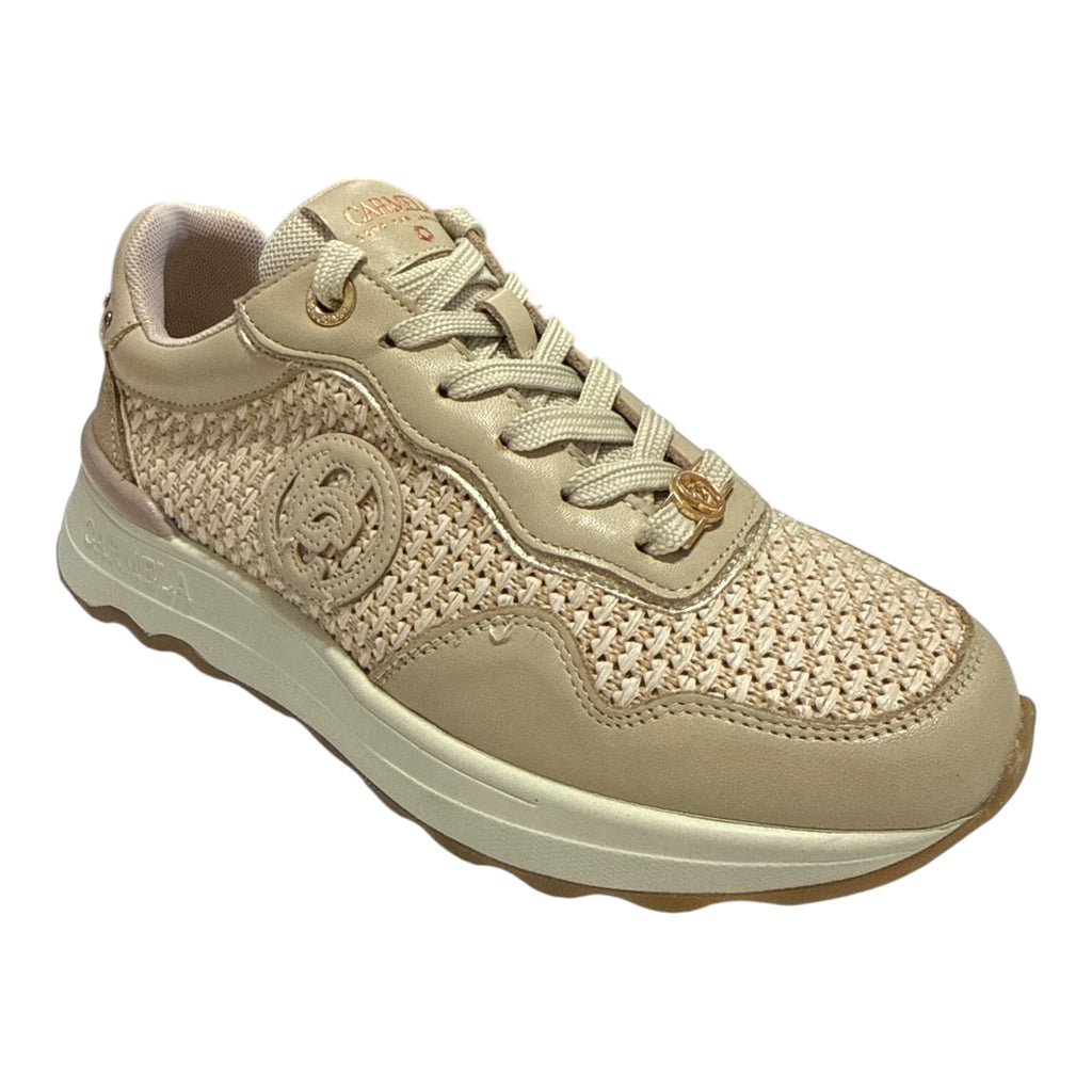 Carmela Beige Trainers 162239