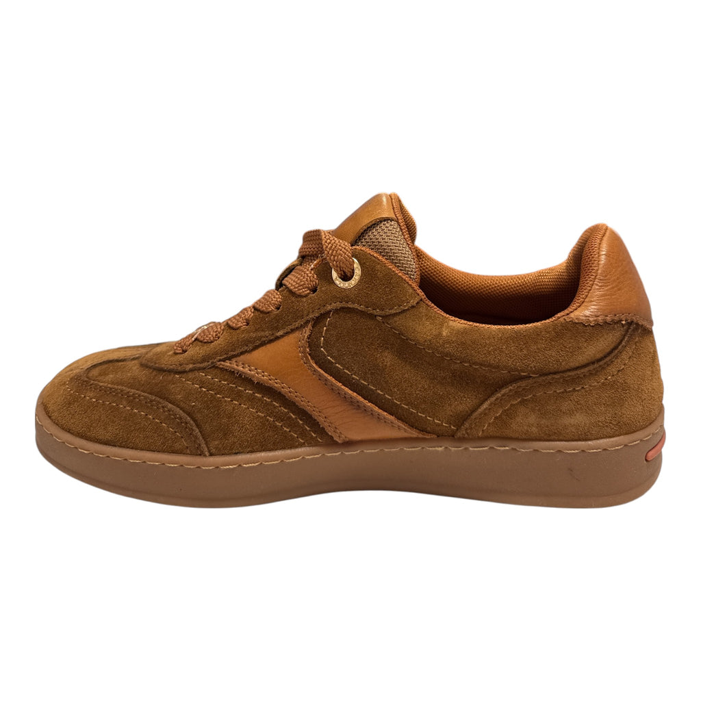 Carmela Tan Suede Trainers 164372