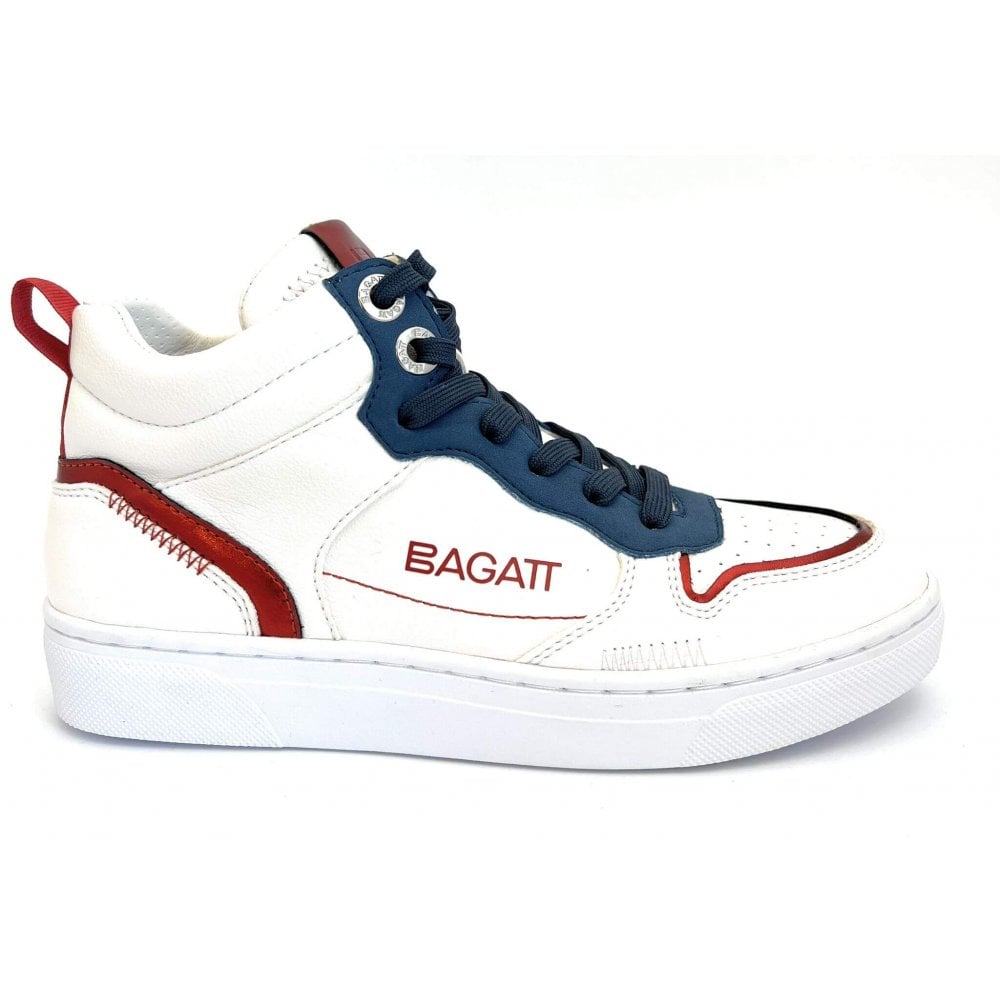 Bagatt Elea Womens White Hi-tops
