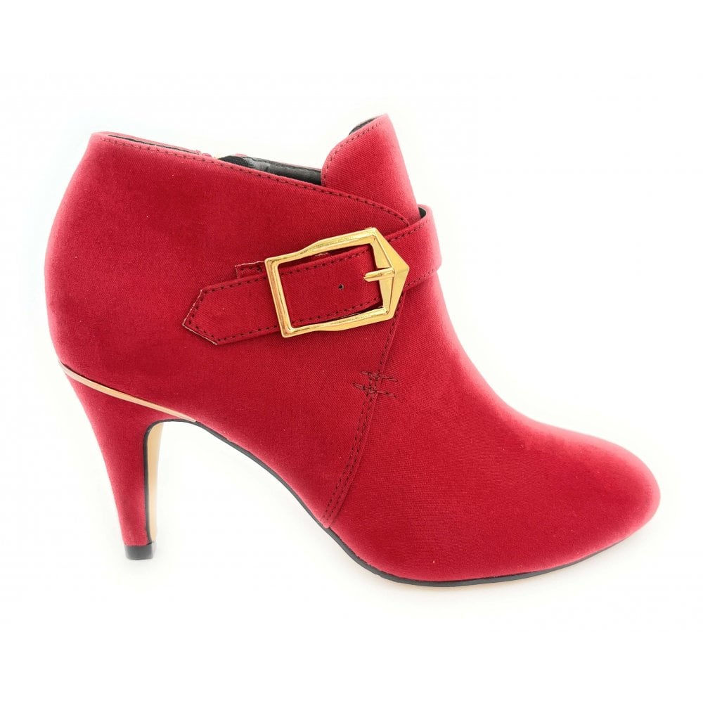 Lotus Summer Red Shoe Boots