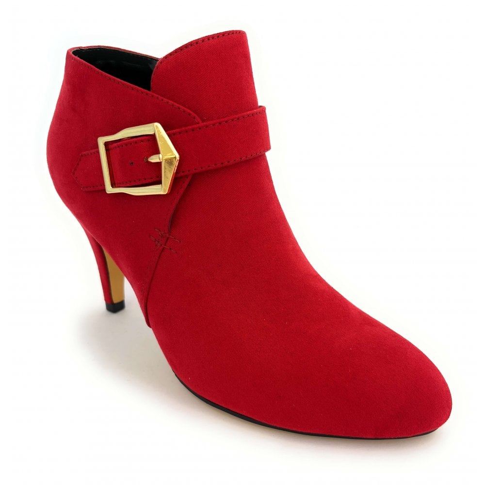 Lotus Summer Red Shoe Boots