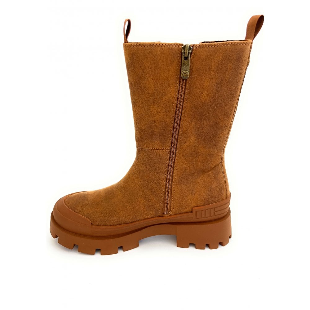 Marco Tozzi Tan Mid Calf Boots