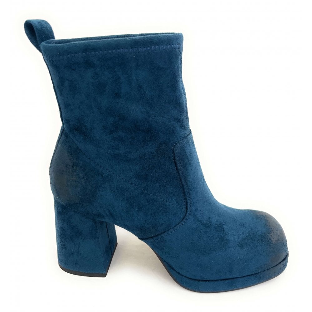 Bagatt Gallarate Dark Blue Heeled Boots