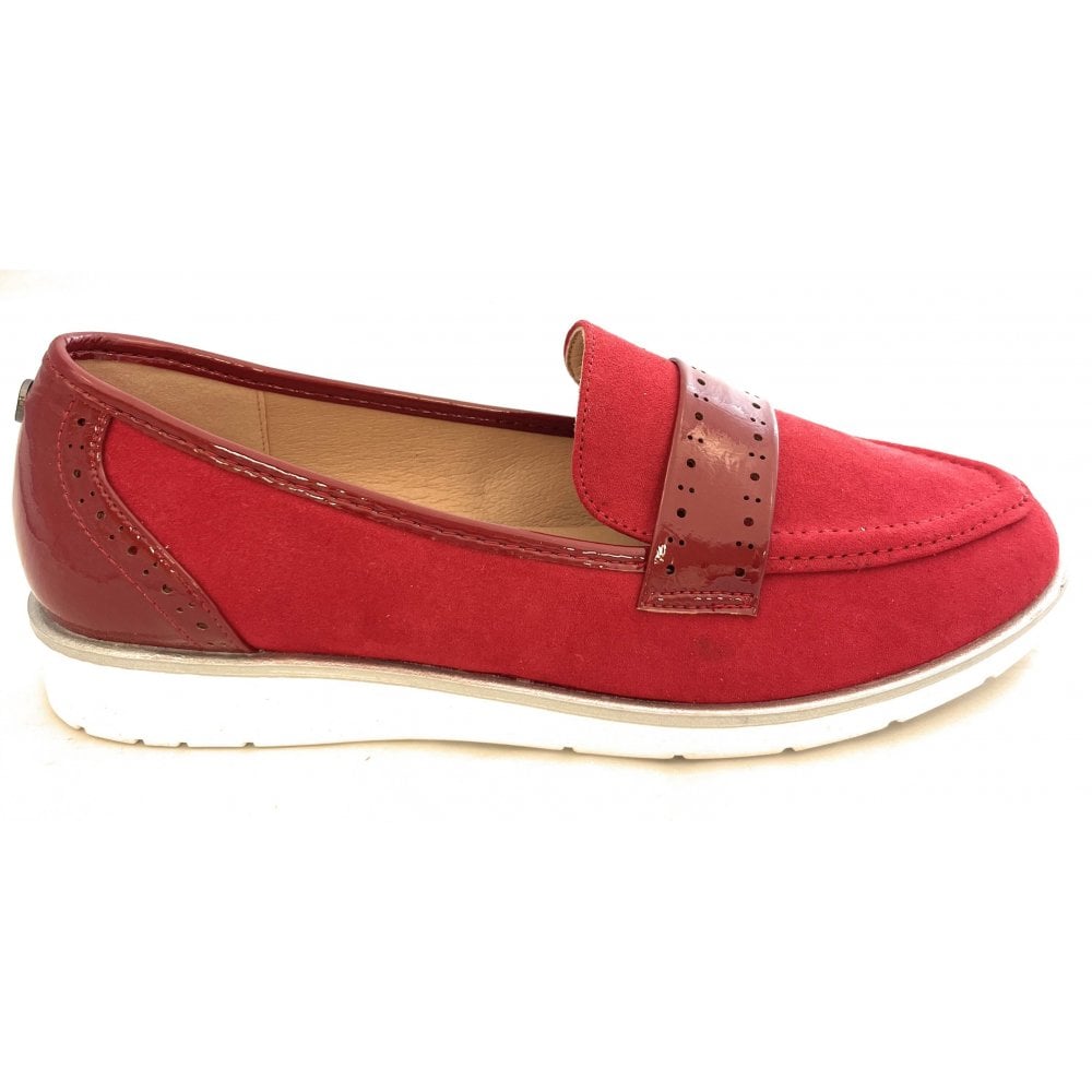 Lotus Cambridge Red Loafers