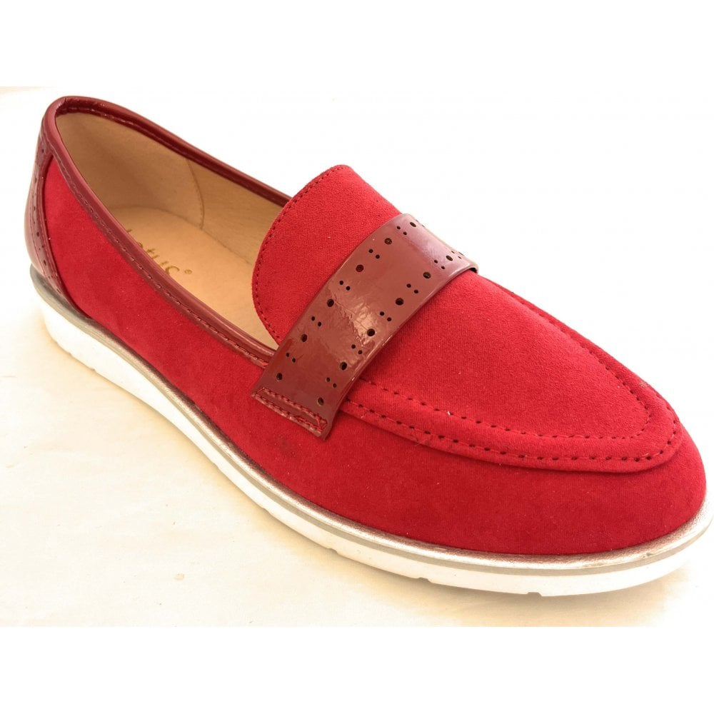 Lotus Cambridge Red Loafers