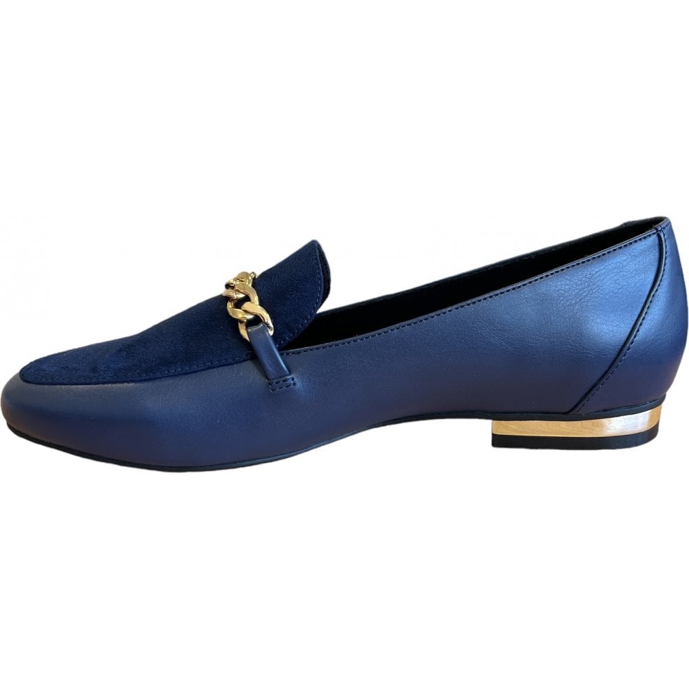 Lotus Esmerelda Navy Loafers
