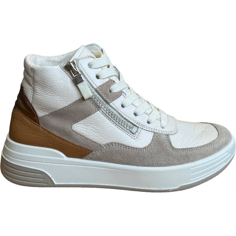 Ara Master Cream High Top Sneakers