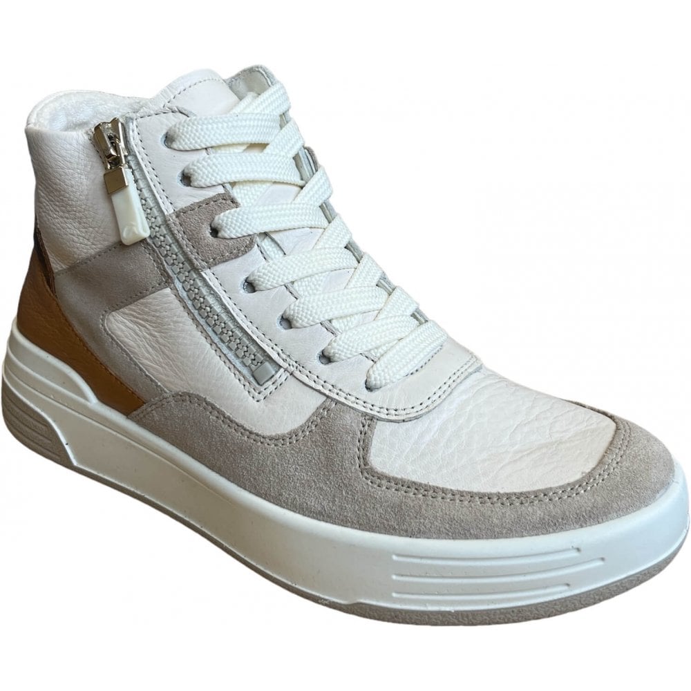 Ara Master Cream High Top Sneakers