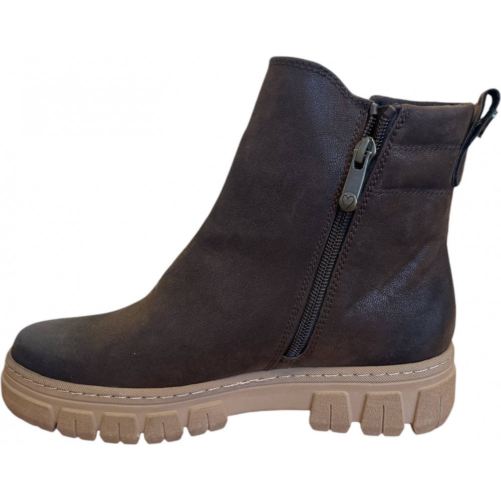 Marco Tozzi Brown Ankle Boots
