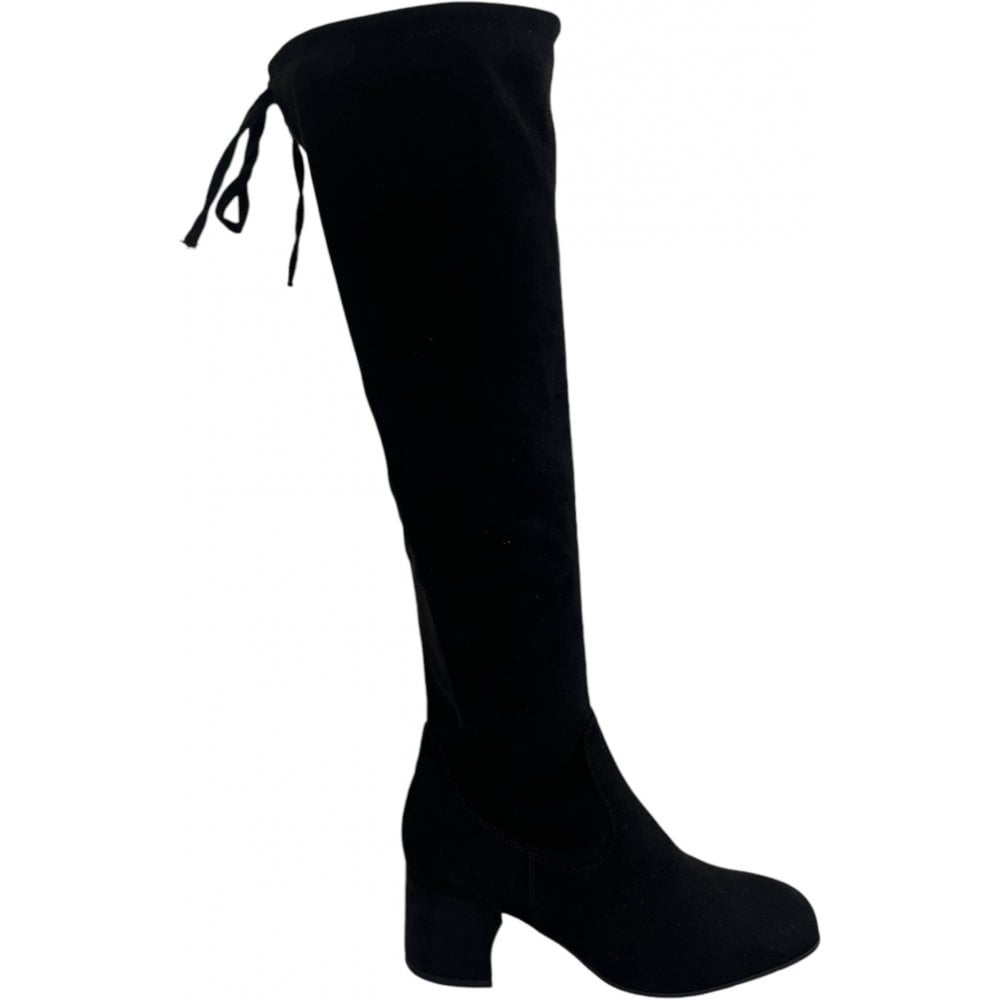 Marco Tozzi Black Over the Knee Boots