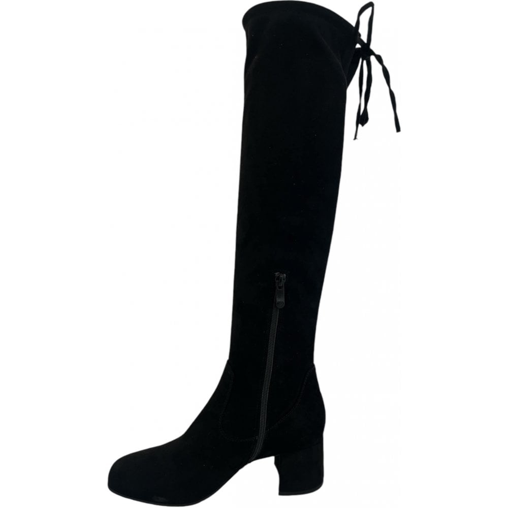 Marco Tozzi Black Over the Knee Boots