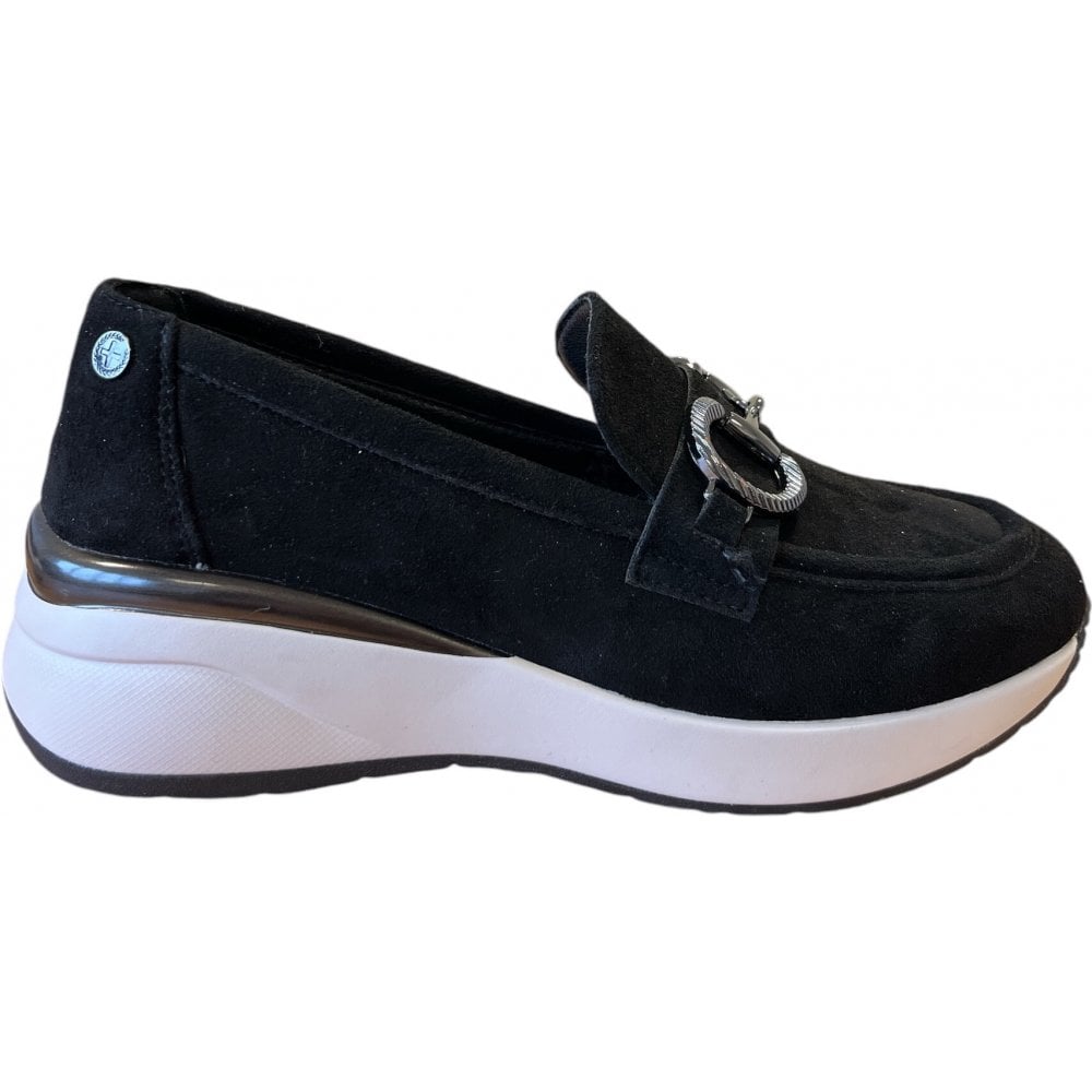 Xti Black Casual Loafers