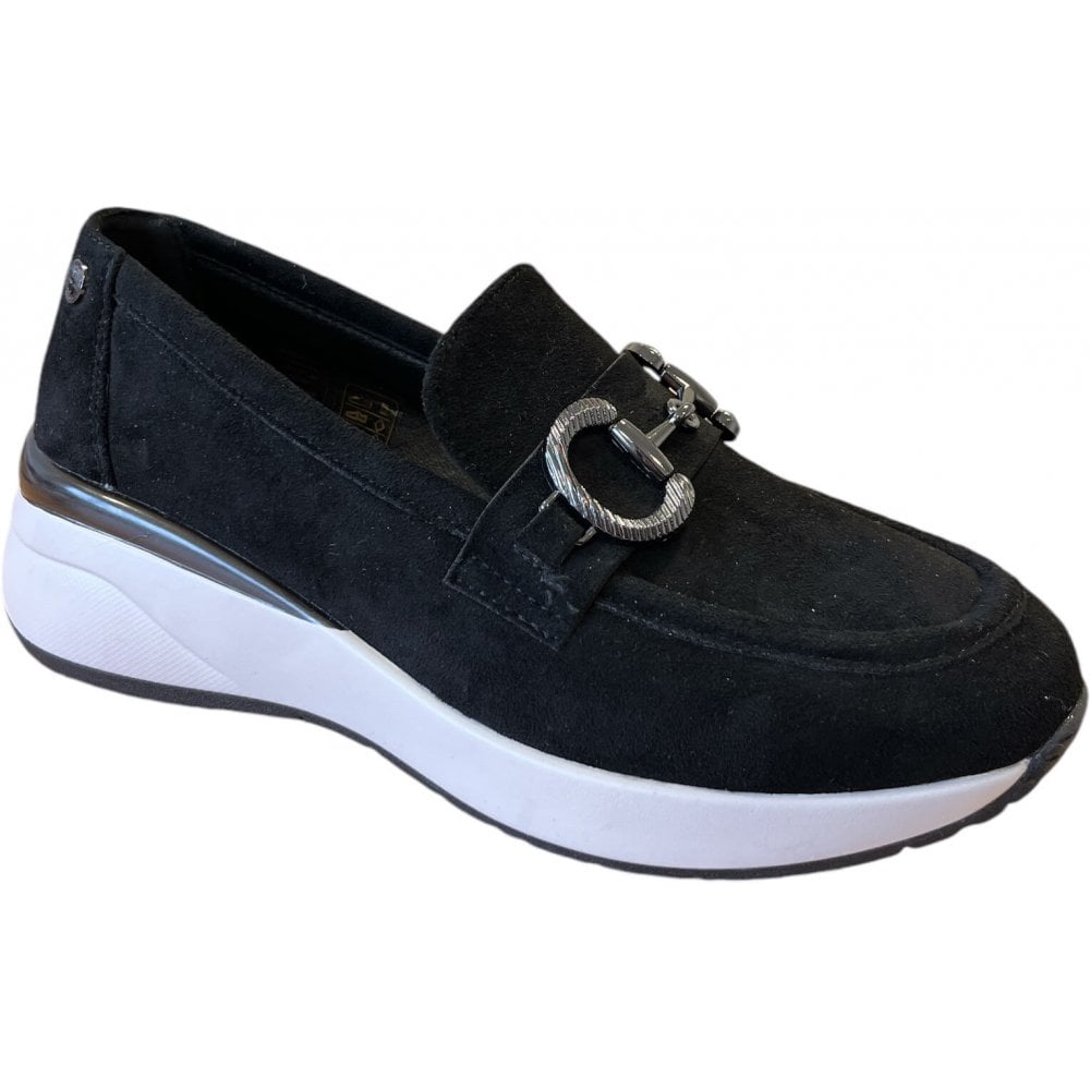 Xti Black Casual Loafers
