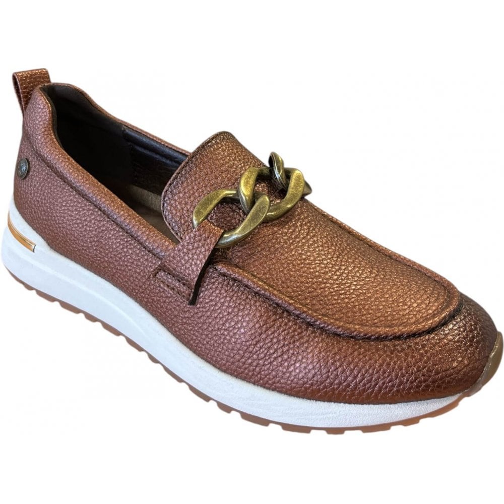 Xti Bronze Casual Loafers
