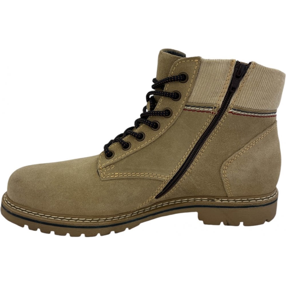 Daniel Hechter Nathan Beige Suede Boots