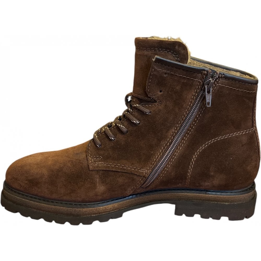Bugatti Marc Mens Dark Brown Wide Fit Boots