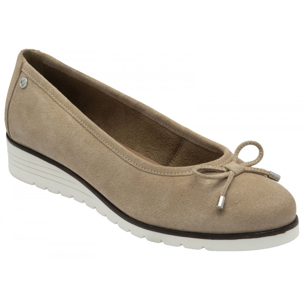 Lotus Fernanda Natural Ballerina Pump Wedges