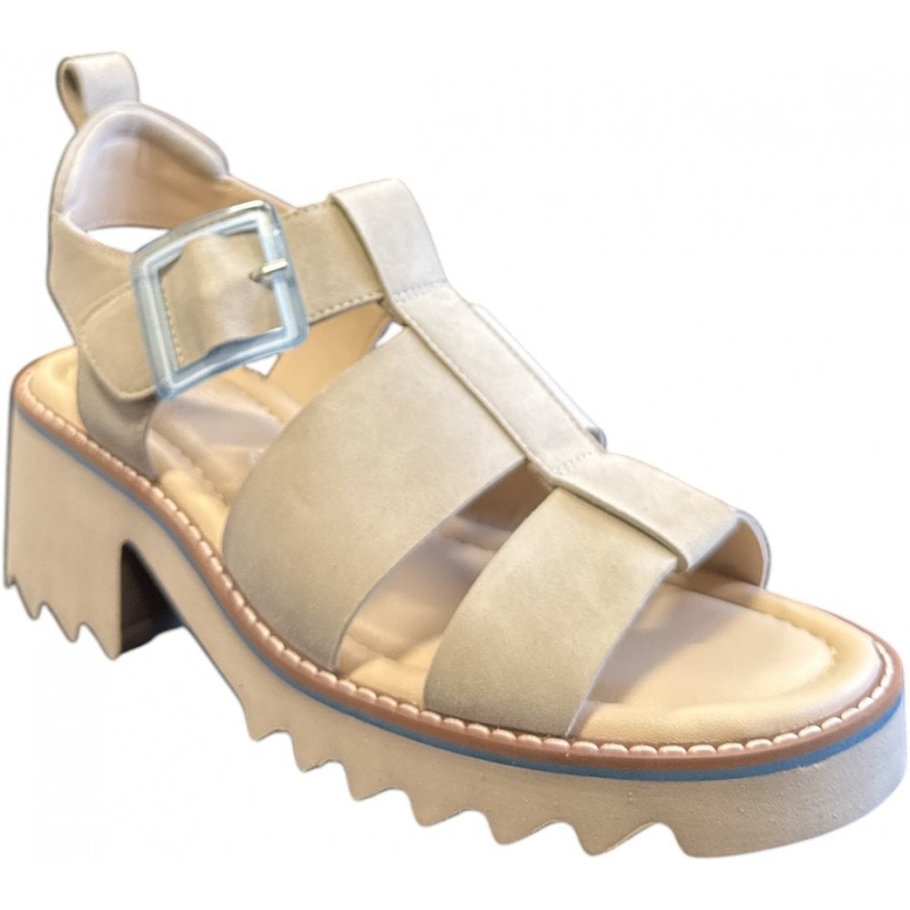 Ara Paris Beige Heeled Sandals