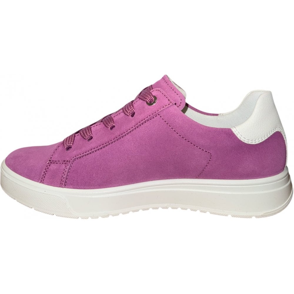 Ara Rom Pink Suede Trainers