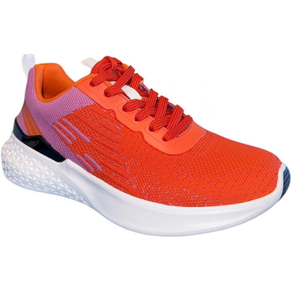 Ara Maya Orange and Pink Trainers