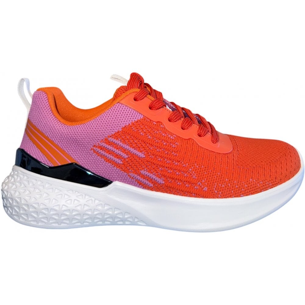 Ara Maya Orange and Pink Trainers