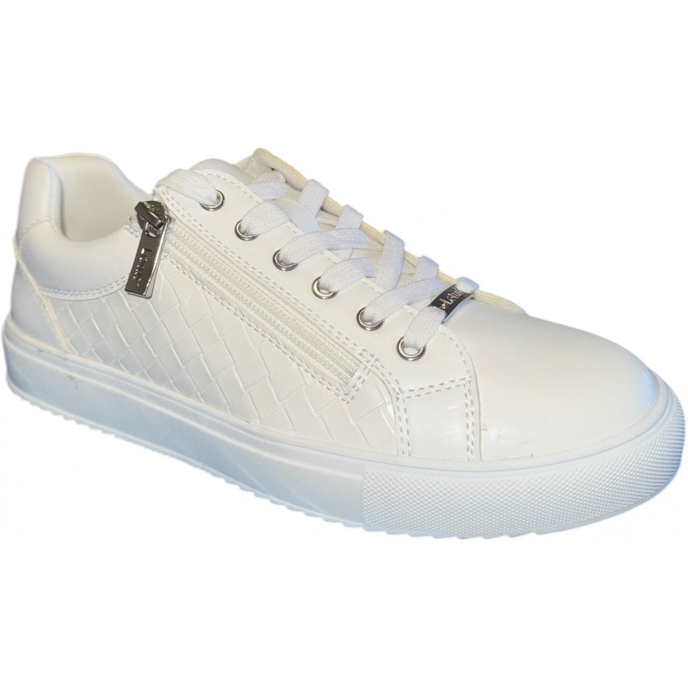Lotus Liga White Trainers