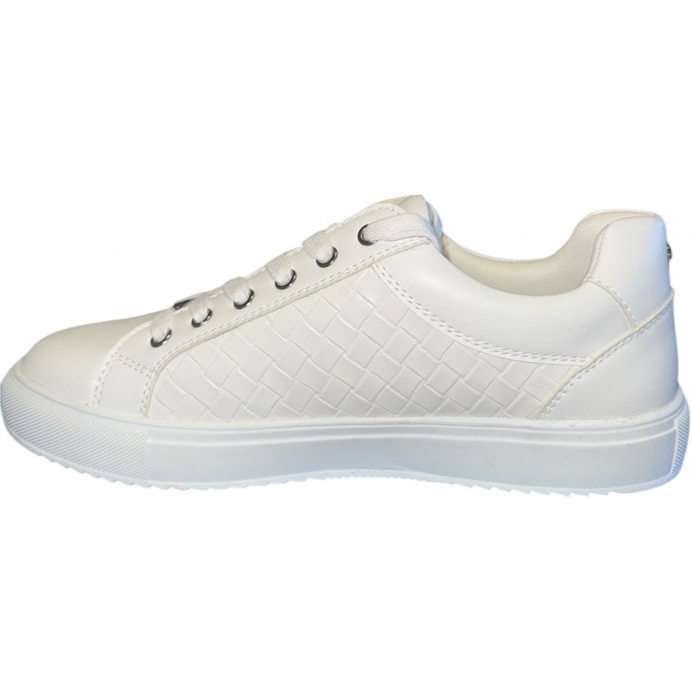 Lotus Liga White Trainers