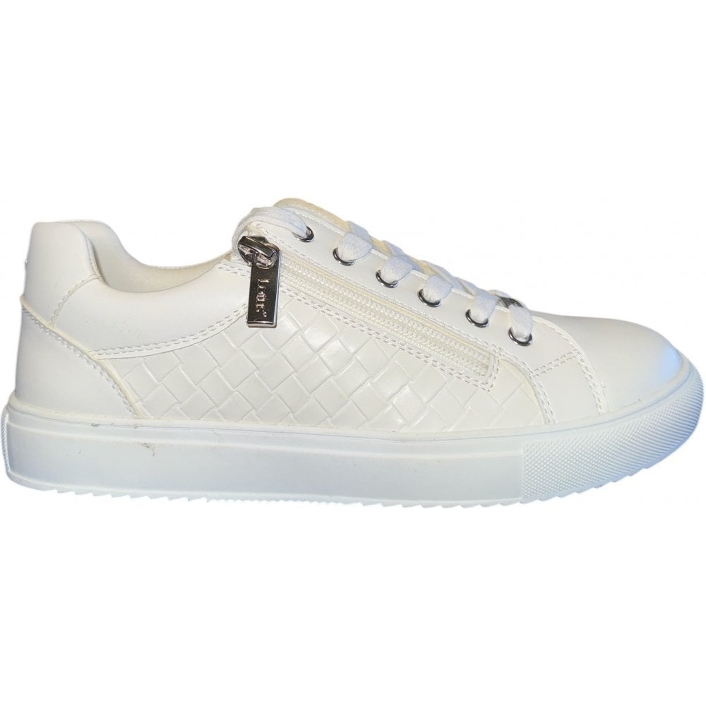 Lotus Liga White Trainers