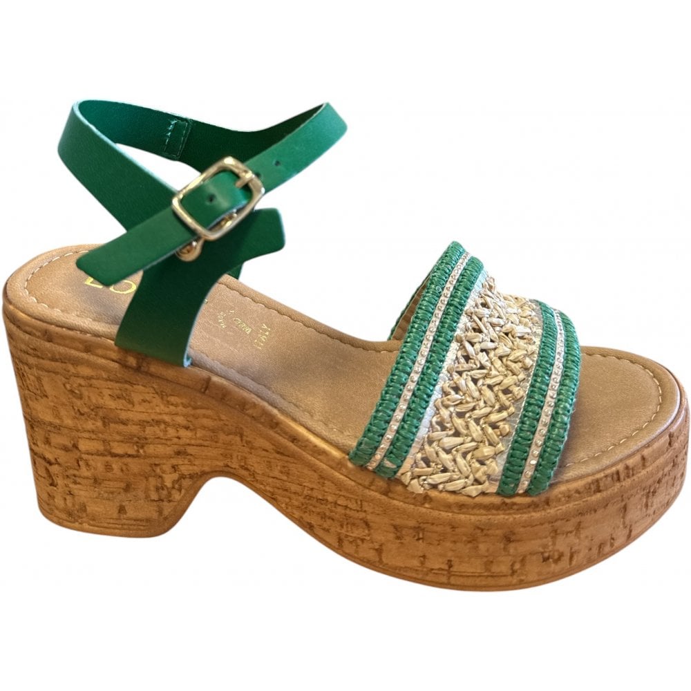 Lotus Chelsia Open Toe Heeled Sandals