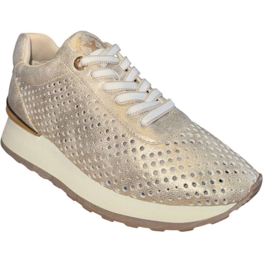 Xti Gold Trainers 143778