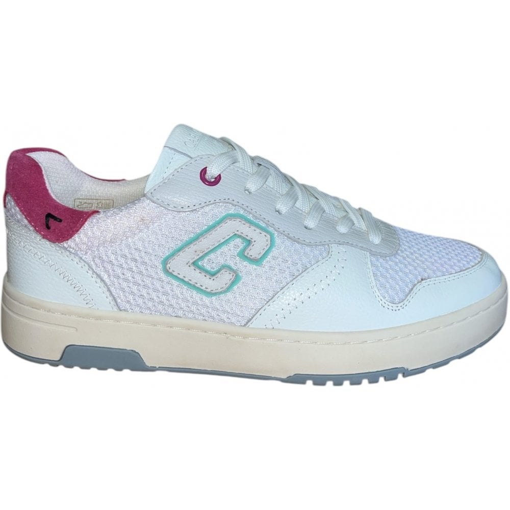 Carmela Womens White Trainers 162290